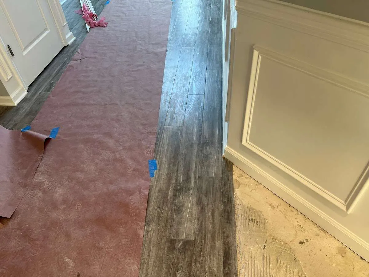 Completed marble shower restoration in Luling